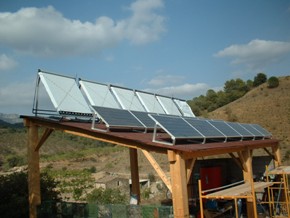 instalación solar fotovoltaica para vivienda aislada sin conexión a red